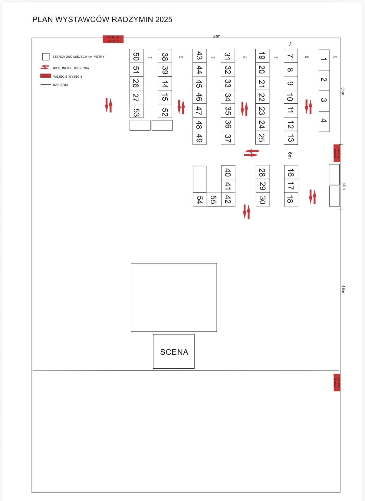 Mapa stoisk