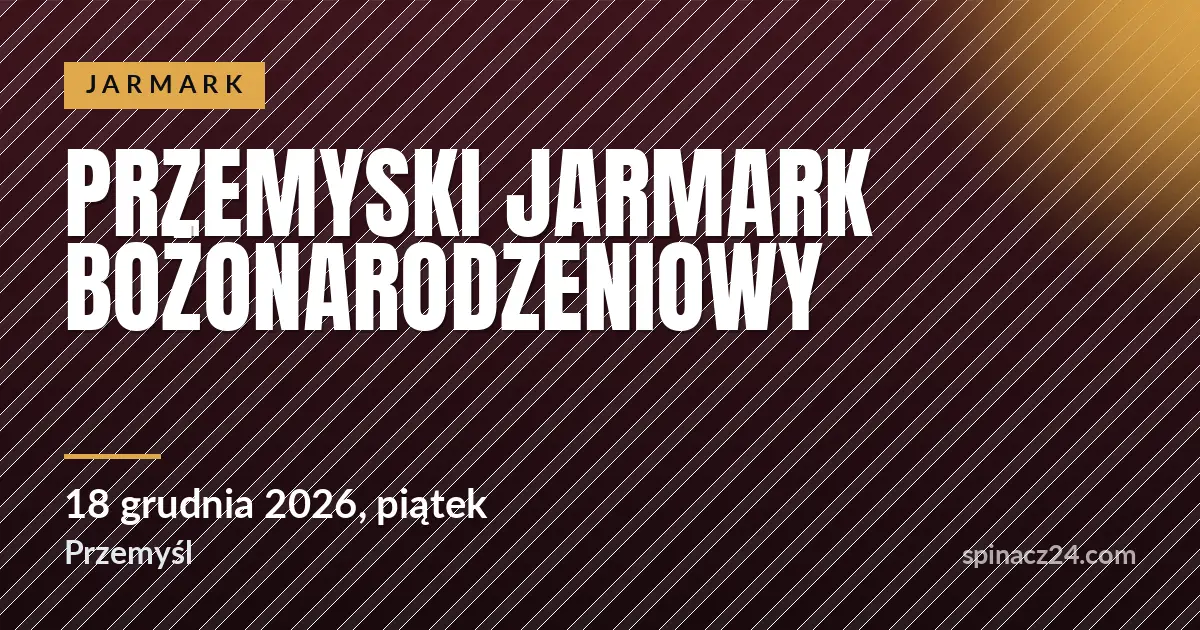 Przemyski Jarmark Bożonarodzeniowy