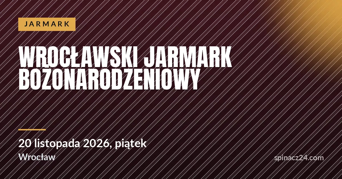 Wrocławski Jarmark Bożonarodzeniowy