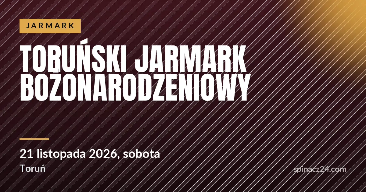 Toruński Jarmark Bożonarodzeniowy