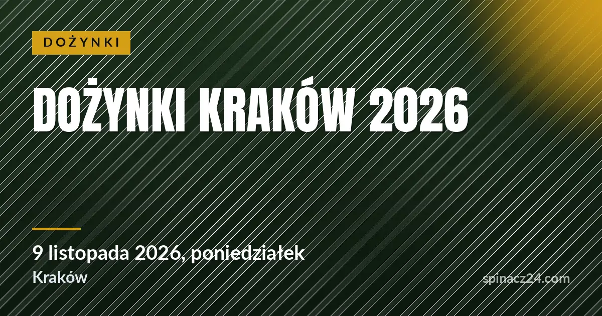 Dożynki Kraków 2026