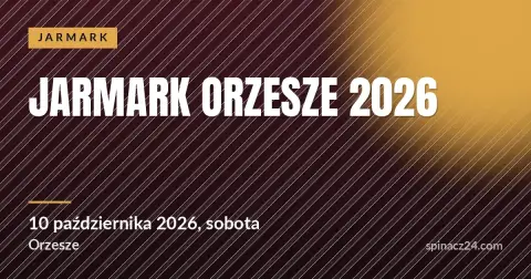 Plakat: Jarmark Orzesze 2026