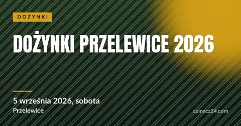 Plakat: Dożynki Przelewice 2026