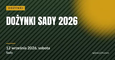 Plakat: Dożynki Sady 2026