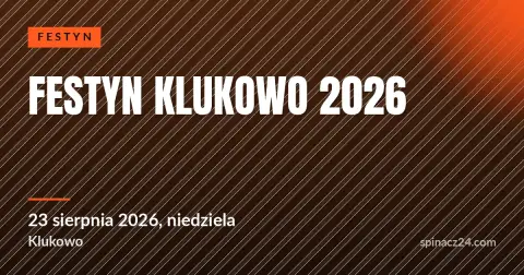 Plakat: Festyn Klukowo 2026