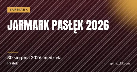 Plakat: Jarmark Pasłęk 2026