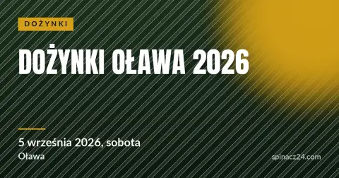 Plakat: Dożynki Oława 2026