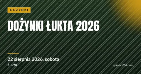 Plakat: Dożynki Łukta 2026