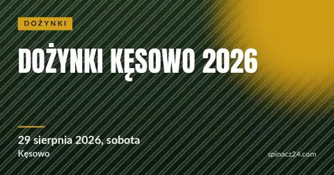 Plakat: Dożynki Kęsowo 2026