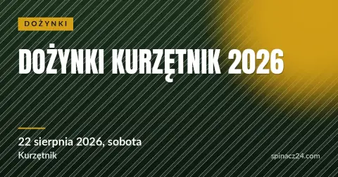 Plakat: Dożynki Kurzętnik 2026