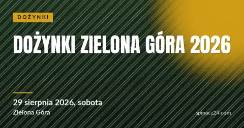 Plakat: Dożynki Zielona Góra 2026