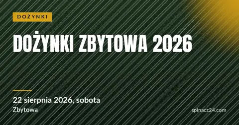 Plakat: Dożynki Zbytowa 2026
