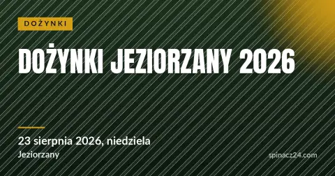 Plakat: Dożynki Jeziorzany 2026