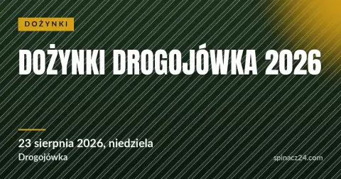 Plakat: Dożynki Drogojówka 2026