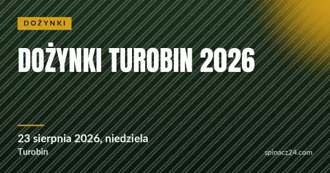 Plakat: Dożynki Turobin 2026