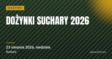 Plakat: Dożynki Suchary 2026