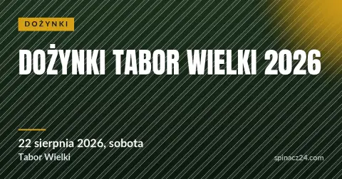Plakat: Dożynki Tabor Wielki 2026