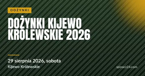 Plakat: Dożynki Kijewo Królewskie 2026