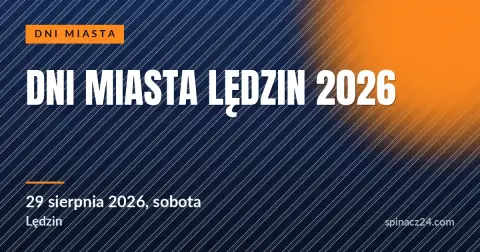 Plakat: Dni Miasta Lędzin 2026