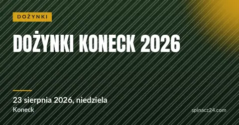 Plakat: Dożynki Koneck 2026
