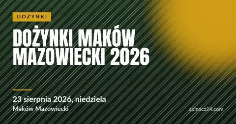 Plakat: Dożynki Maków Mazowiecki 2026