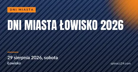 Plakat: Dni Miasta Łowisko 2026
