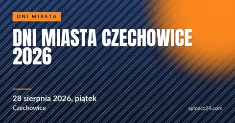 Plakat: Dni Miasta Czechowice 2026