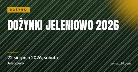 Plakat: Dożynki Jeleniowo 2026
