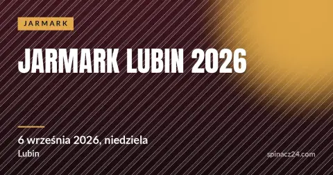 Plakat: Jarmark Lubin 2026