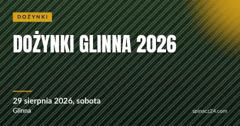Plakat: Dożynki Glinna 2026