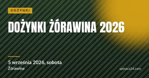 Plakat: Dożynki Żórawina 2026