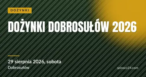 Plakat: Dożynki Dobrosułów 2026