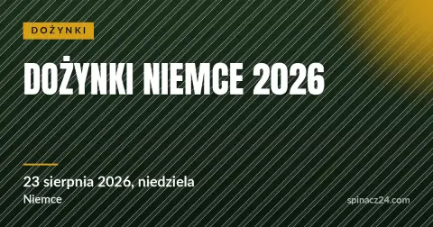 Plakat: Dożynki Niemce 2026