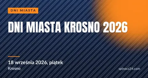 Plakat: Dni Miasta Krosno 2026