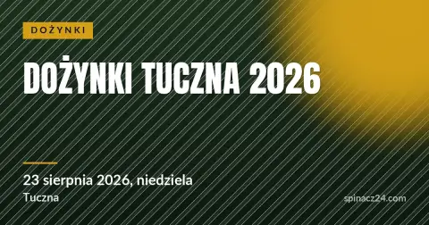Plakat: Dożynki Tuczna 2026