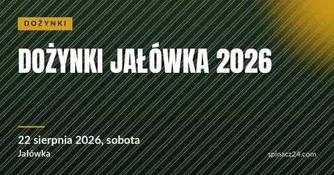 Plakat: Dożynki Jałówka 2026