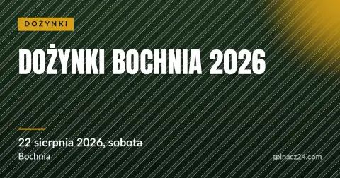 Plakat: Dożynki Bochnia 2026