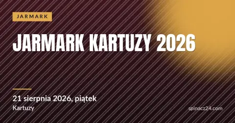 Plakat: Jarmark Kartuzy 2026