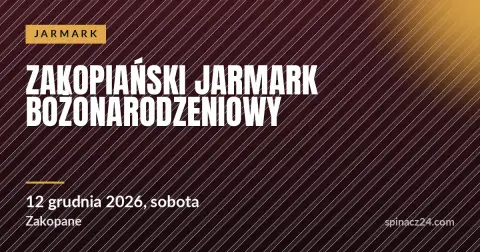 Zakopiański Jarmark Bożonarodzeniowy