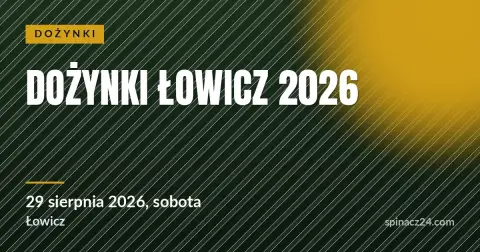 Plakat: Dożynki Łowicz 2026