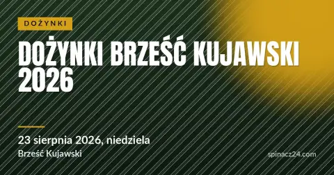 Plakat: Dożynki Brześć Kujawski 2026