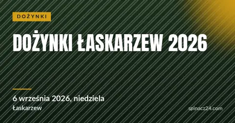 Plakat: Dożynki Łaskarzew 2026